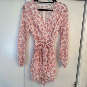 Brand new long sleeve floral dress